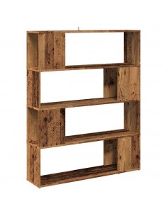 Libreria/Divisorio in Legno Vecchio 100x24x124,5 cm