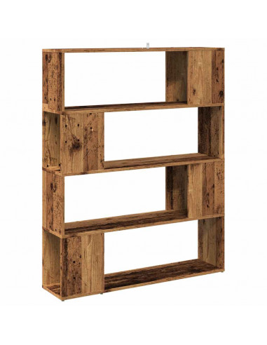 Libreria/Divisorio in Legno Vecchio 100x24x124,5 cm