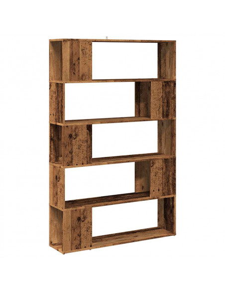 Libreria/Divisorio in Legno Vecchio 100x24x155 cm