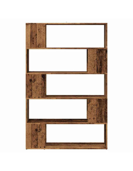 Libreria/Divisorio in Legno Vecchio 100x24x155 cm