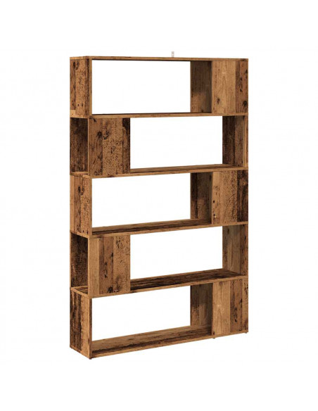 Libreria/Divisorio in Legno Vecchio 100x24x155 cm
