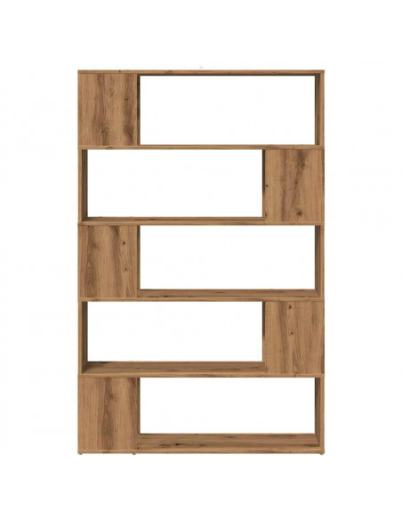 Libreria/Divisorio in Rovere Artigianale 100x24x155 cm
