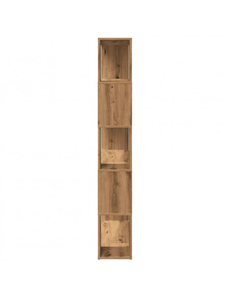 Libreria/Divisorio in Rovere Artigianale 100x24x155 cm