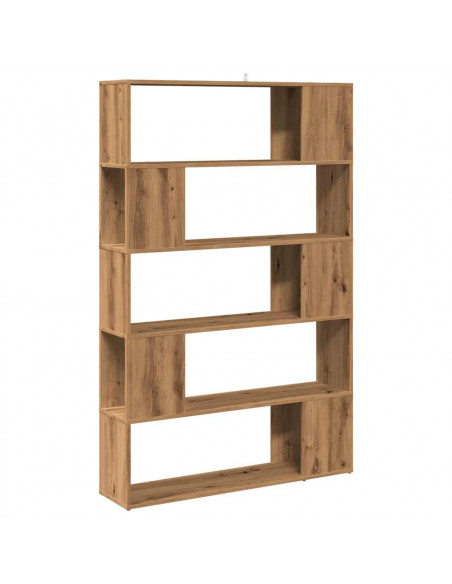 Libreria/Divisorio in Rovere Artigianale 100x24x155 cm