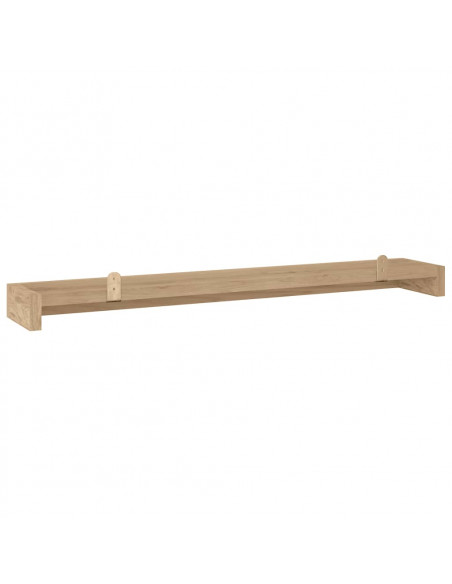 Mensole da Parete 2 pz 110x15x6 cm in Legno Massello di Teak