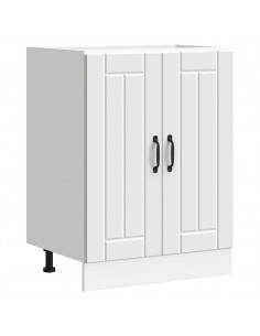 Mobile Base Lavello Lucca Bianco in Legno Multistrato