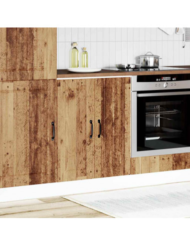 Mobile Base Lavello Lucca Legno Antico in Legno Multistrato