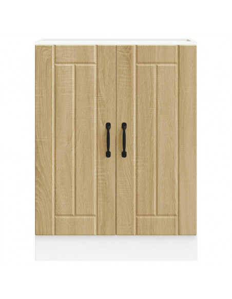 Mobile Base Lavello Lucca Rovere Sonoma in Legno Multistrato