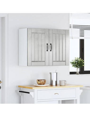 Pensile da Cucina Lucca Grigio Cemento in Legno Multistrato