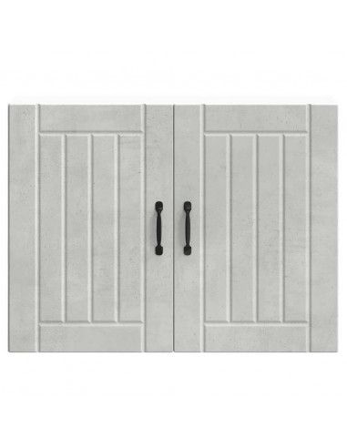 Pensile da Cucina Lucca Grigio Cemento in Legno Multistrato