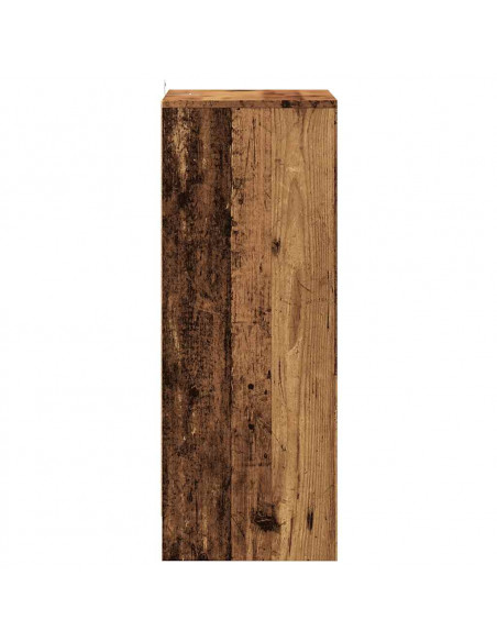 Scarpiera Legno Antico 60x35x92 cm in Legno Multistrato
