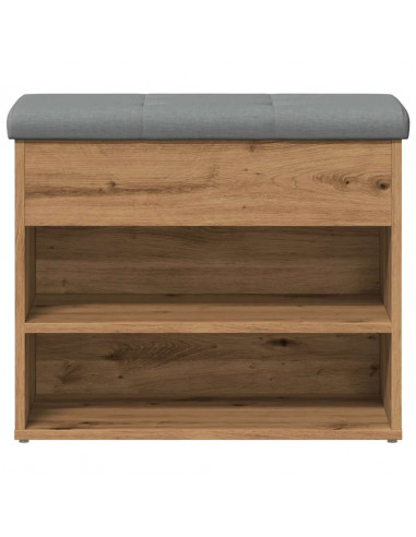 Scarpiera Rovere Artigianale 62x32x50 cm in Legno Multistrato