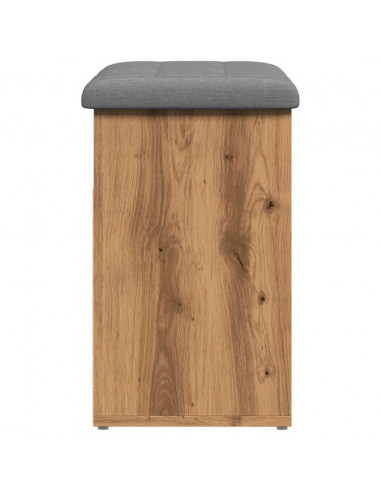 Scarpiera Rovere Artigianale 62x32x50 cm in Legno Multistrato