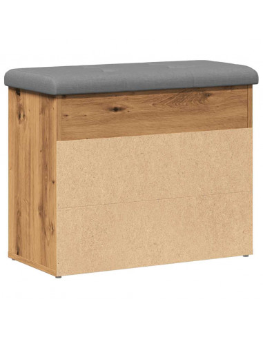 Scarpiera Rovere Artigianale 62x32x50 cm in Legno Multistrato