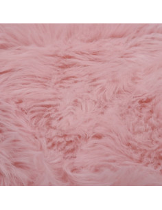 Tappeto in Similpelle di Pecora 60x90 cm Rosa