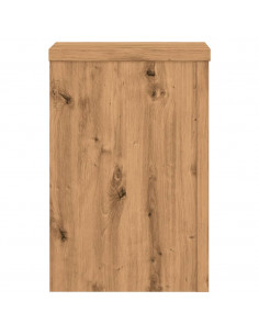 Supporti per Piante 2 pz Rovere 20x20x30 cm in Multistrato