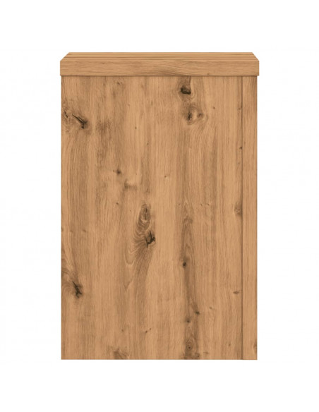 Supporti per Piante 2 pz Rovere 20x20x30 cm in Multistrato