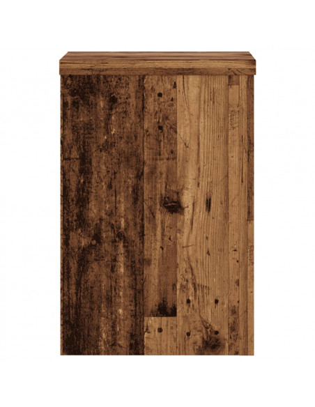 Supporti per Piante 2 pz Legno 20x20x30 cm Legno Multistrato