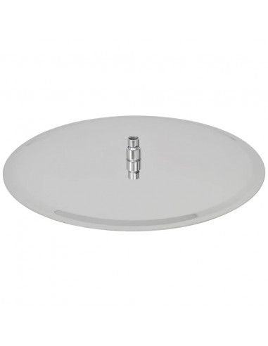 Testa Doccia a Pioggia in Acciaio Inossidabile 50 cm Rotonda