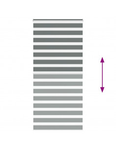 Tenda a Rullo Zebra Larghezza Tessuto 95,9 cm Poliestere