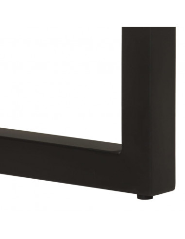 Tavolo Consolle 110x35x75 cm in Legno Massello di Recupero