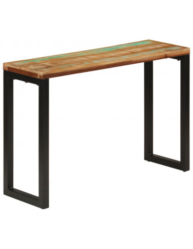 Tavolo Consolle 110x35x75 cm in Legno Massello di Recupero