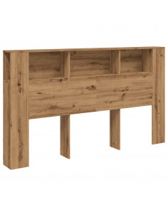 Testiera Contenitore Rovere 180x18,5x102,5 cm Legno Multistrato 2