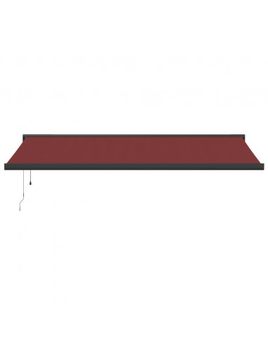 Tenda da Sole Retrattile Automatica Bordò 500x300 cm