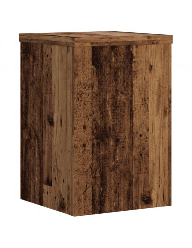 Supporti per Piante 2 pz Legno 20x20x30 cm Legno Multistrato