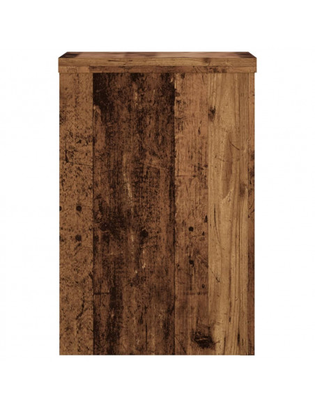 Supporti per Piante 2 pz Legno 20x20x30 cm Legno Multistrato