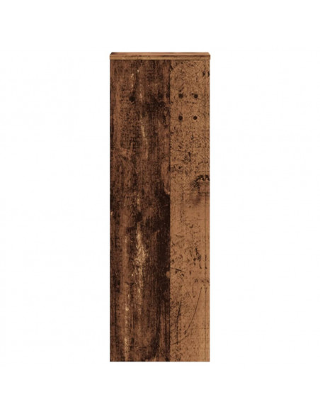 Supporto per Piante Legno Vecchio 33x33x100 cm in Truciolato