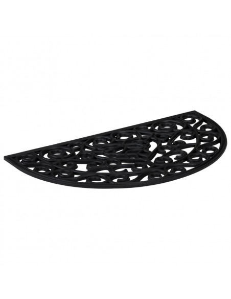 Zerbino Mezzo Rotondo 45x75 cm in Gomma