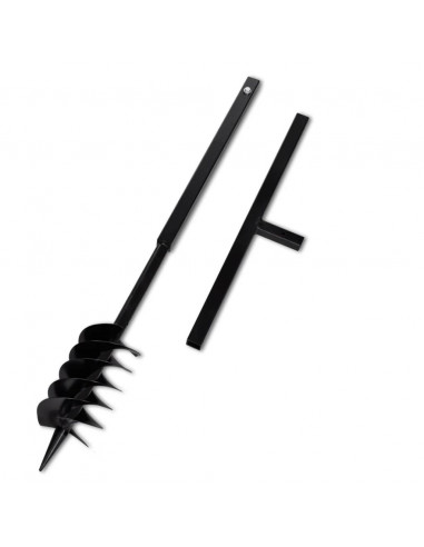 Trapano da terra con manico 120 mm con Tubo di prolunga Acciaio 9 m