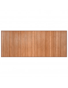 Tappeto Rettangolare Natura 80x200 cm in Bambù 2