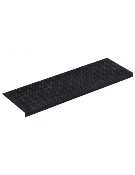 Tappetino per Scale 5 pz 25x75 cm in Gomma