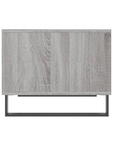 Tavolino da Salotto Grigio Sonoma 60x50x40 cm Legno Multistrato