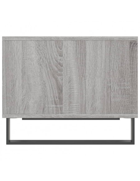 Tavolino da Salotto Grigio Sonoma 60x50x40 cm Legno Multistrato