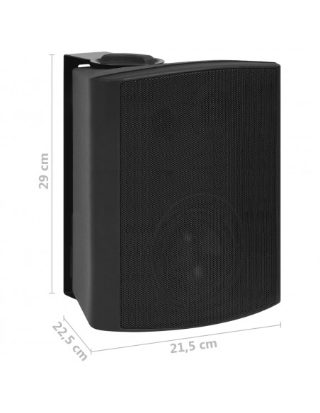 Altoparlanti Stereo da Parete 2pz Bianchi Interni Esterni 100 W