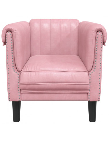 Poltrona Rosa in Velluto