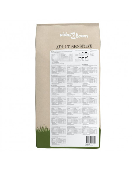 Cibo Secco Cani Premium Adult Sensitive Lamb & Rice 2pz 30kg
