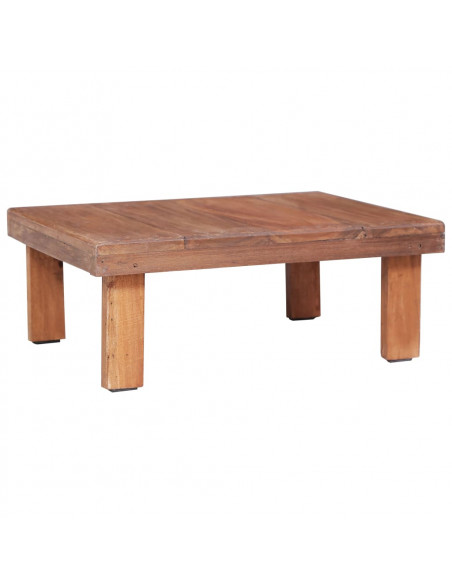 Tavolino da Caffè 60x45x23 cm Legno Massello di Recupero