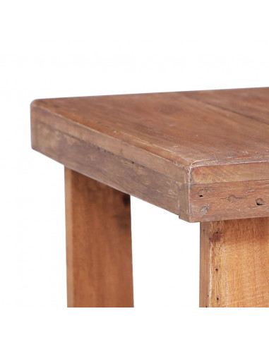 Tavolino da Caffè 60x45x23 cm Legno Massello di Recupero