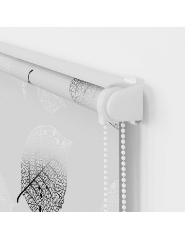 Tenda a Rullo per Doccia Cassonetto 80x240 cm Larghezza Tessuto