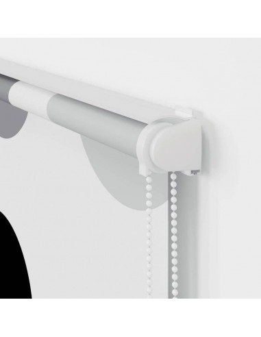 Tenda a Rullo per Doccia Cassonetto 80x240 cm Larghezza Tessuto