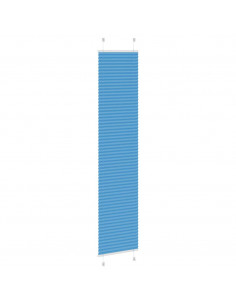 Tenda Plissettata Blu 45x200 cm Larghezza Tessuto 44,4 cm