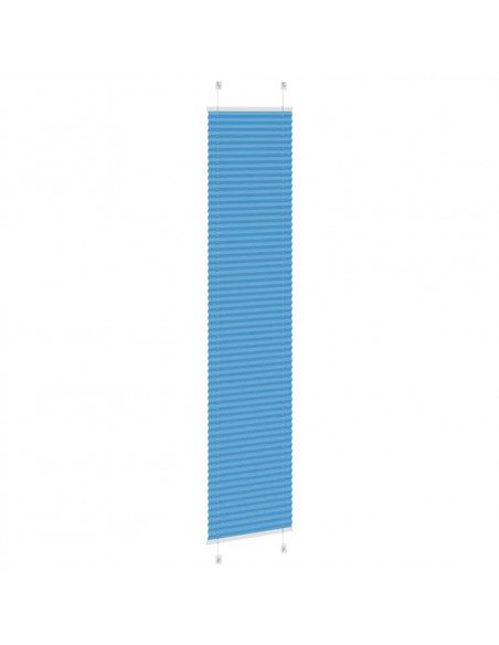 Tenda Plissettata Blu 45x200 cm Larghezza Tessuto 44,4 cm