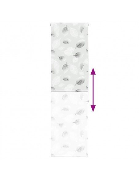 Tenda a Rullo Doccia 80x240 cm Larghezza Tessuto 76 cm