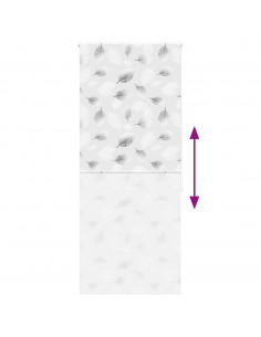 Tenda a Rullo Doccia 90x240 cm Larghezza Tessuto 86 cm