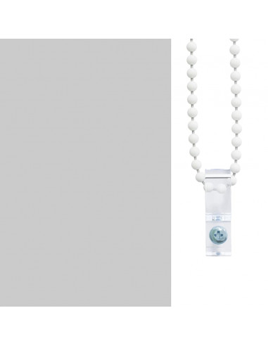 Tenda a Rullo Doccia 90x240 cm Larghezza Tessuto 86 cm