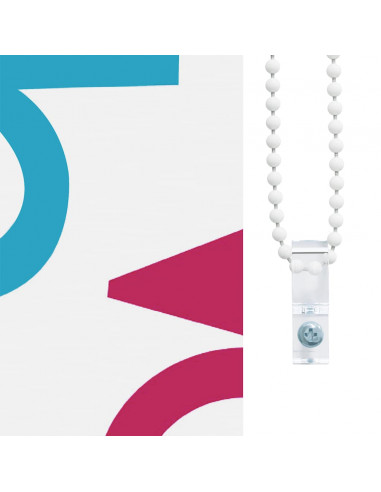 Tenda a Rullo Doccia 90x240 cm Larghezza Tessuto 86 cm